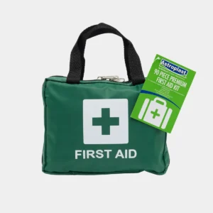Front of 90 Piece First Aid Kit