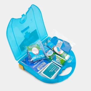 Open Catering First Aid Kit in Piccolo Box with Contents