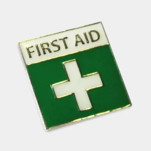 First aider pin badge